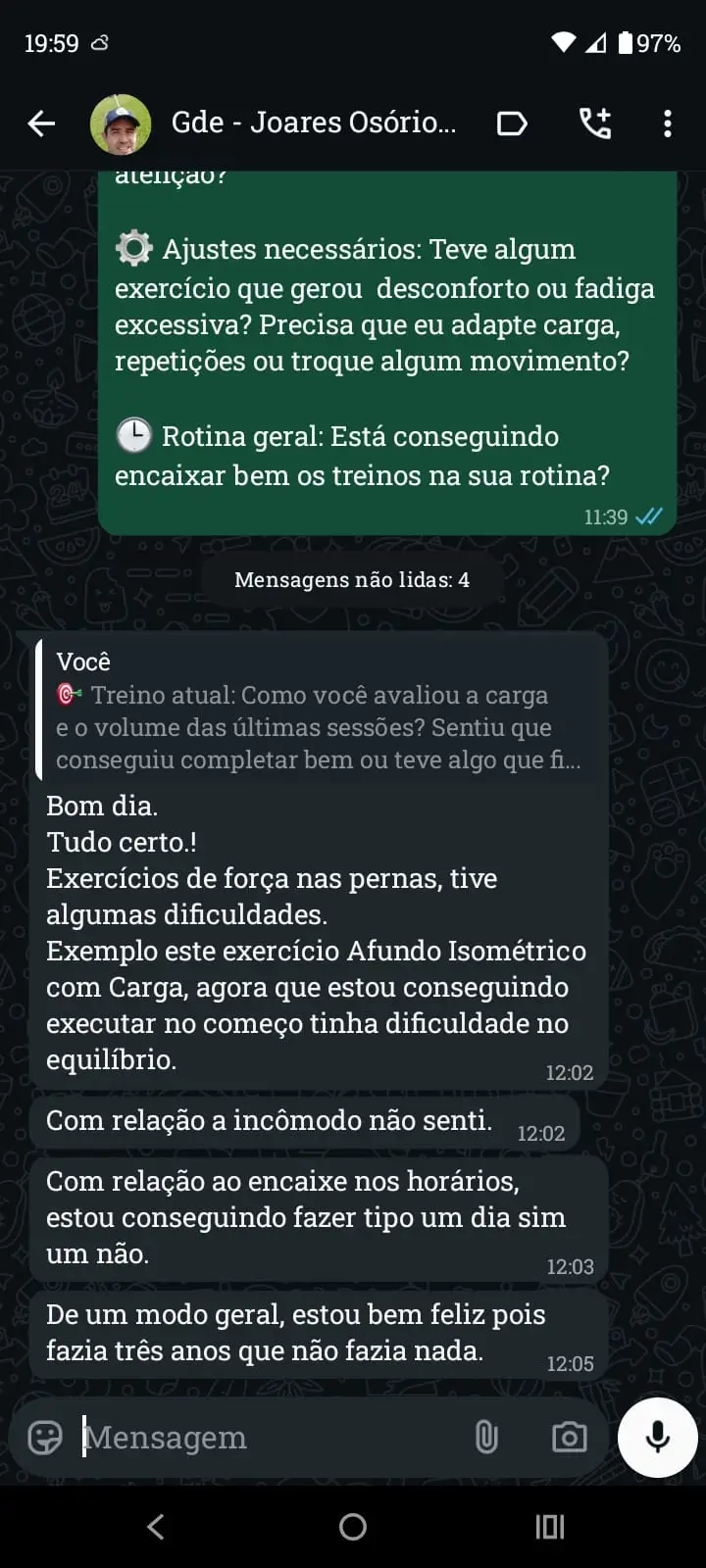 Resultado Método Goleiro 2.0